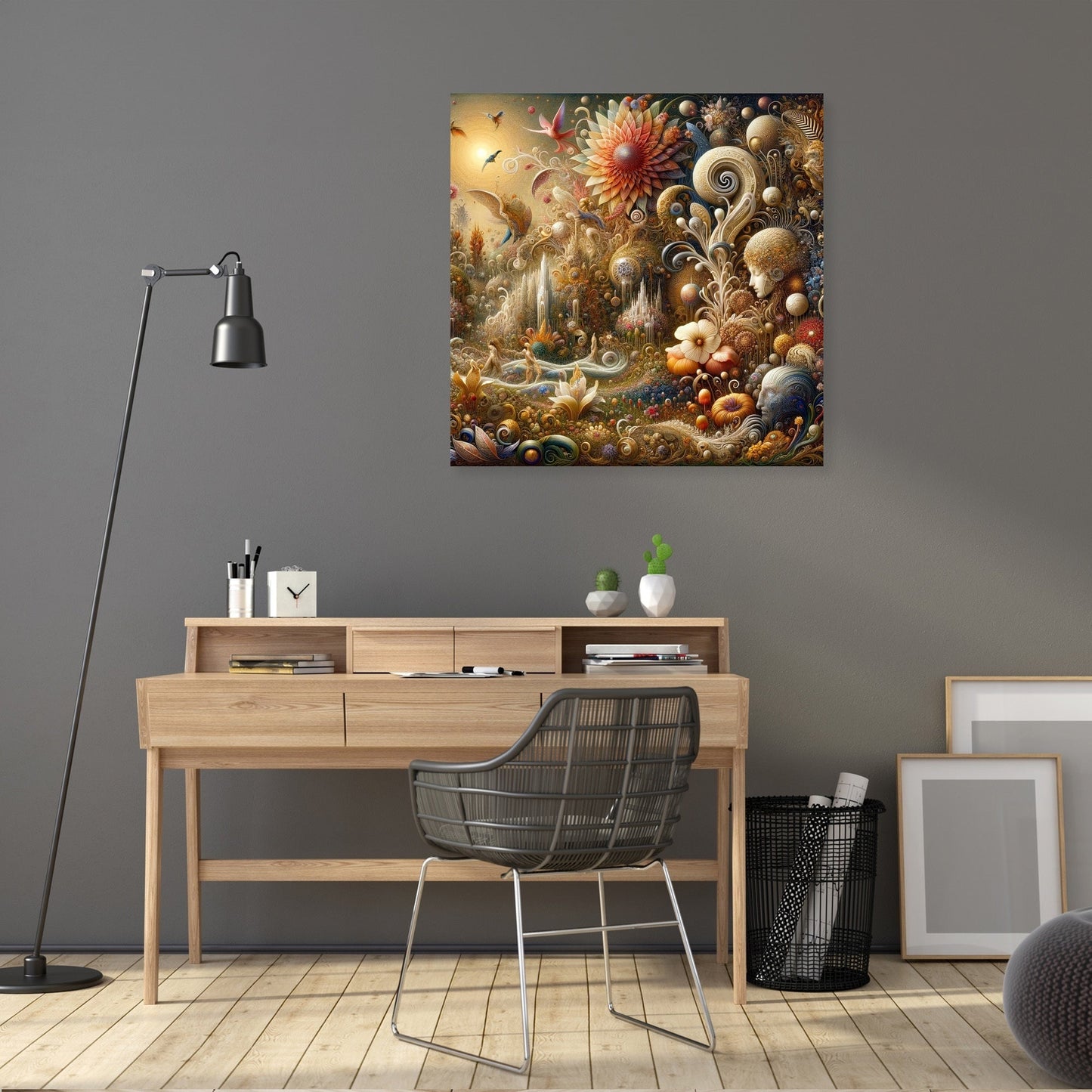 Mystical Garden Dream Canvas