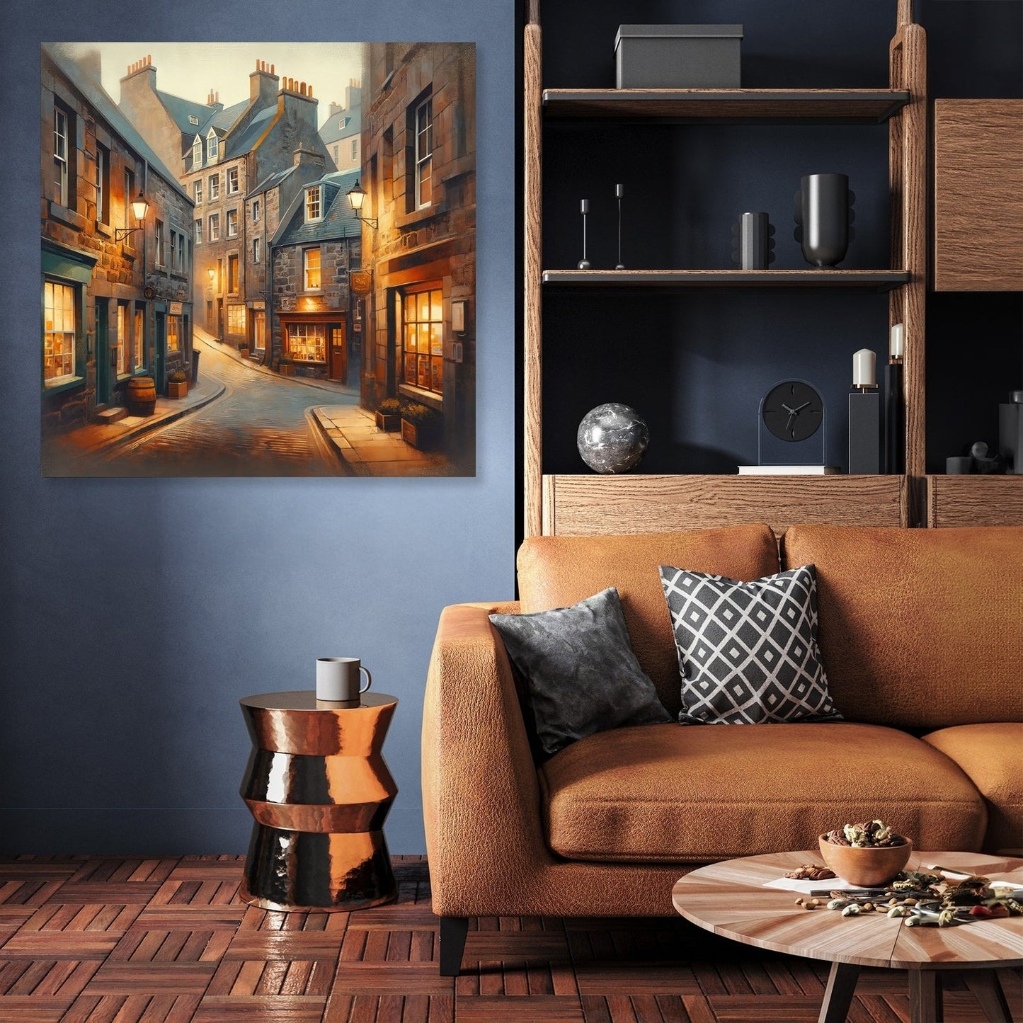 Old Town Aberdeen Essence Canvas