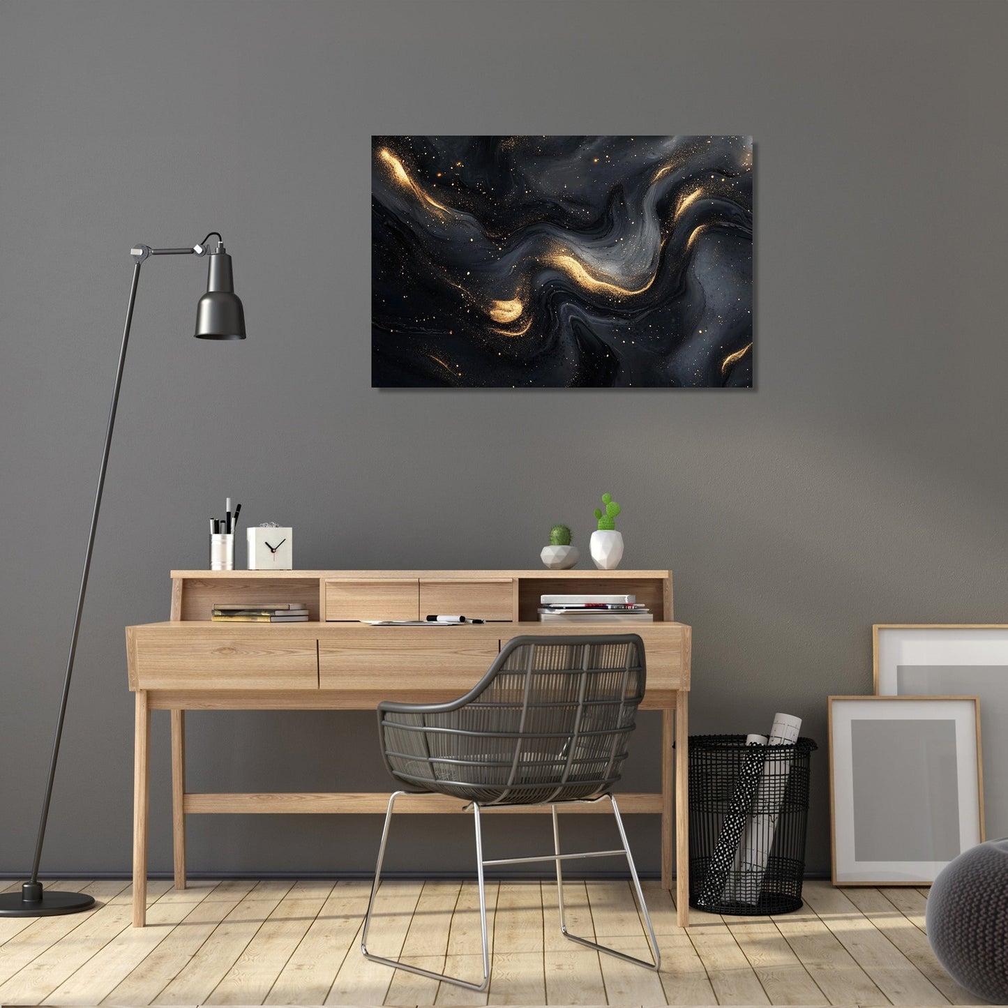 Distorted Reflections Canvas