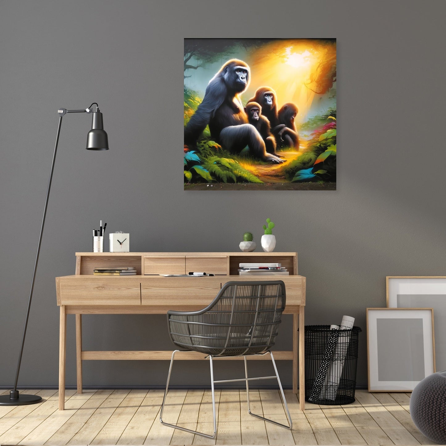 Majestic Ape Sanctuary Canvas