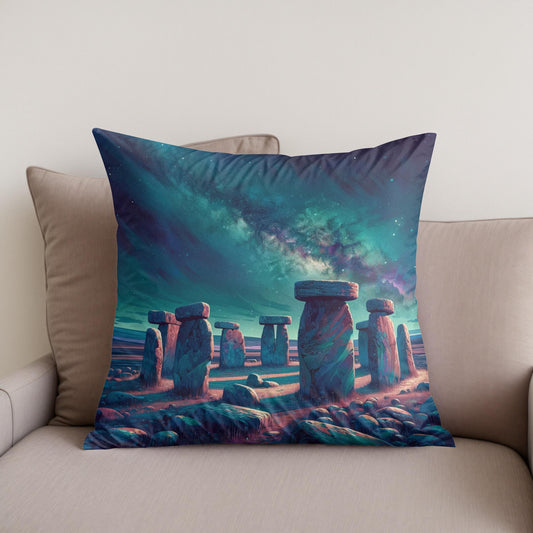 Mystic Stones of Dundee Cotton Cushion