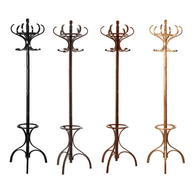 Kennedy Mahogany Finish Floor Standing Coat Stand
