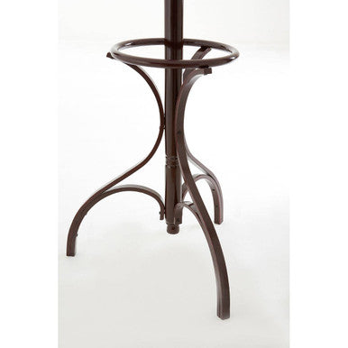 Kennedy Mahogany Finish Coat Stand | Solid Wood & Free Standing