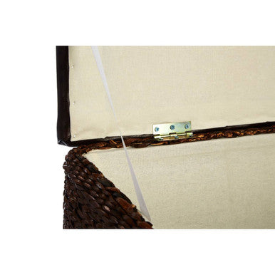 Cattail Leaf Ottoman Storage   Set Of 2