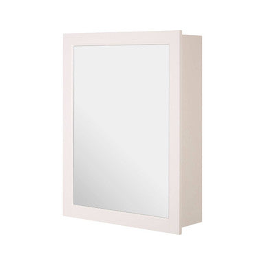 Port Mirrored Wall Cabinet With 2 Inner Shelves