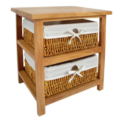 Honey 2 Maize Baskets Storage Unit