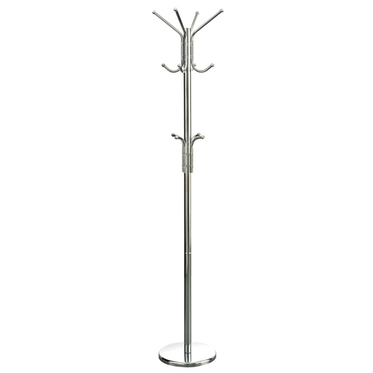 Drew Floor Standing Chrome Coat Stand