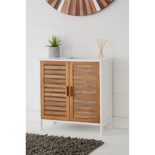 Verdon Bamboo Door Floor Standing Cabinet