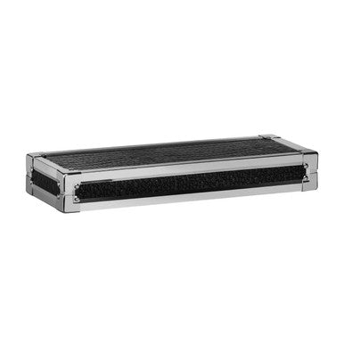 Carla Crocodile Leather Effect Small Wall Shelf