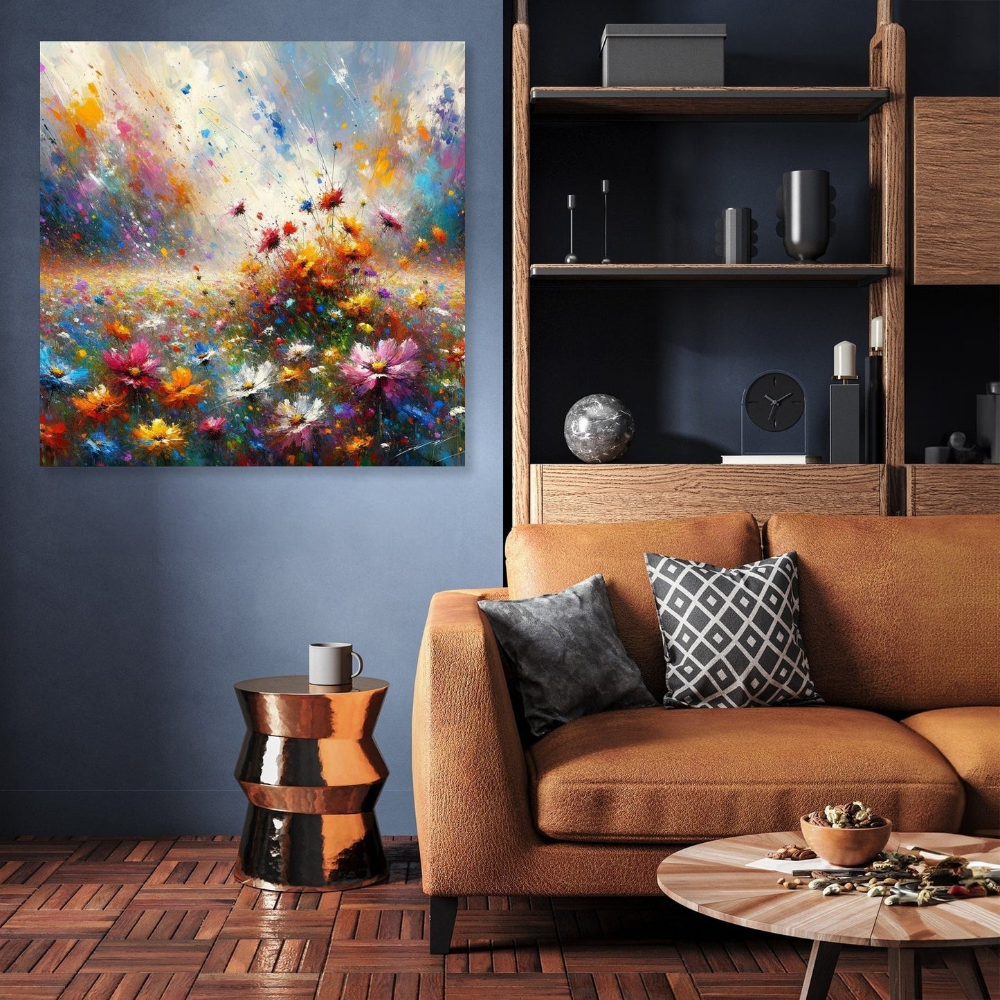 Wildflower Exuberance Canvas