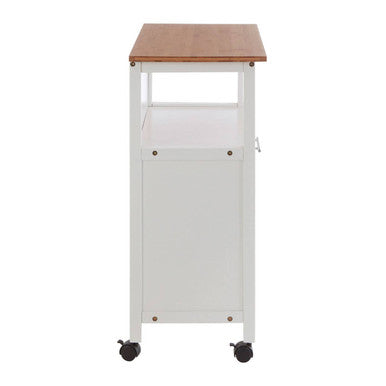 Harlow White and Bamboo Top 1 Drawer Kit
