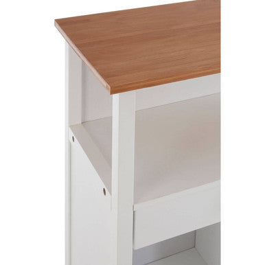 Harlow White and Bamboo Top 1 Drawer Kit