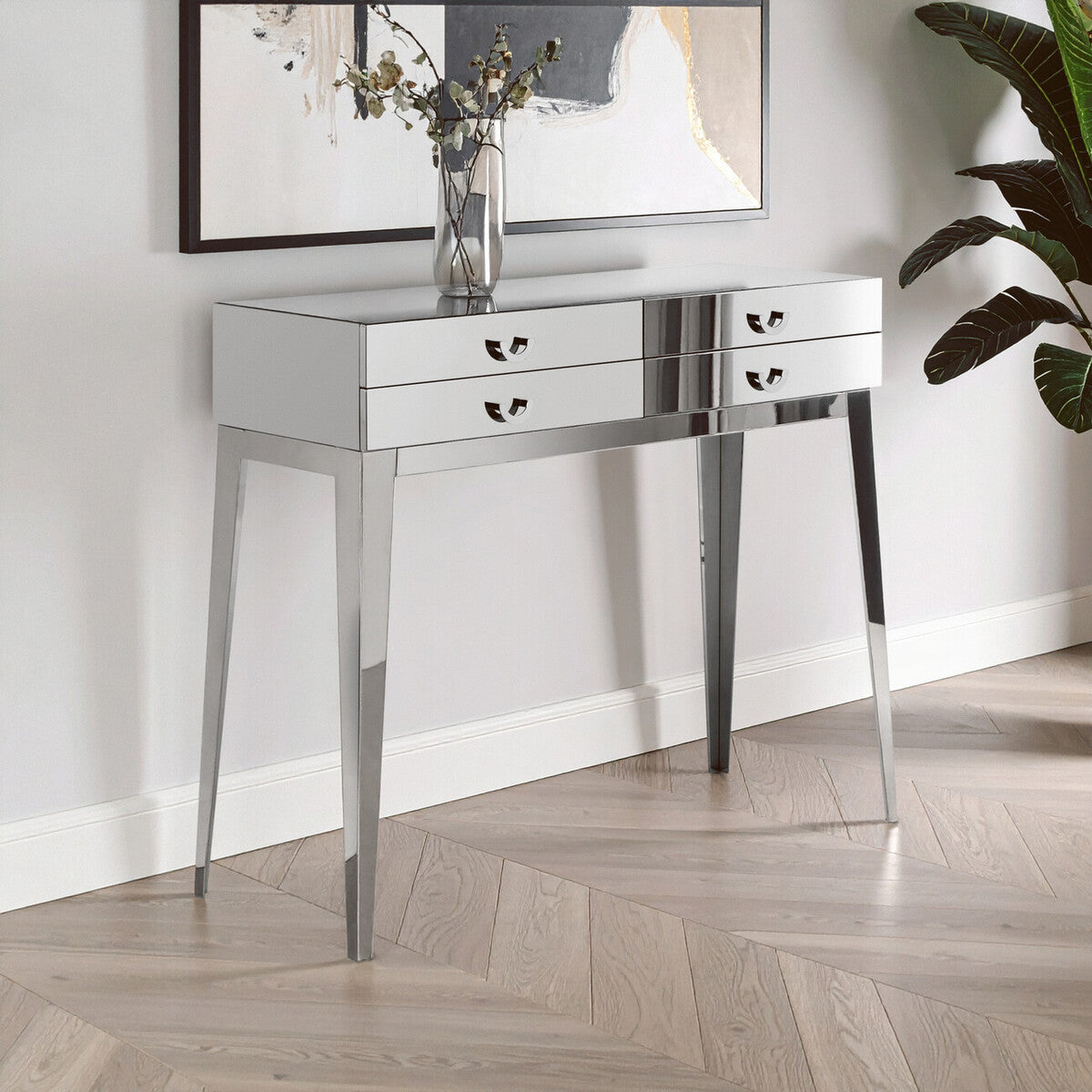 Lure 4 Drawers Console Table