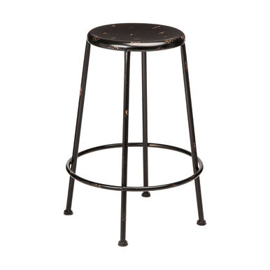 Artisan Black Metal Bar Stool