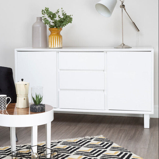 White High Gloss Sideboard | Moritz