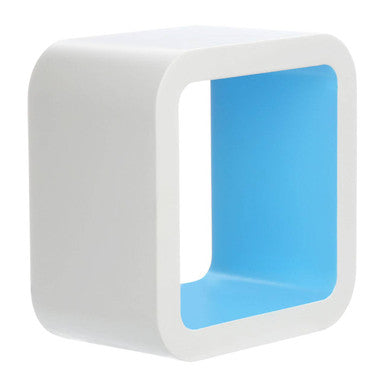 Set Of Three Varied White Wall Cubes