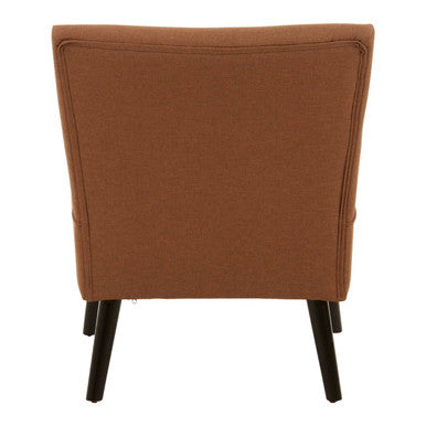 Terracotta Fabric Chair | Stockholm