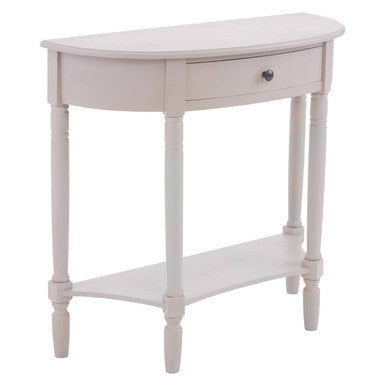 Heritage Vintage Grey One Drawer Console Table