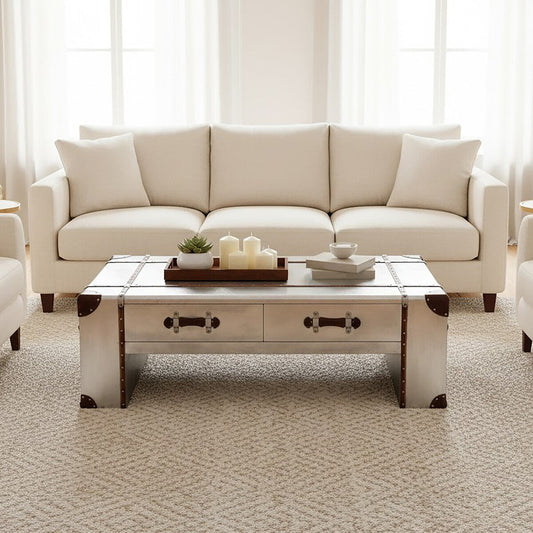 Avro Coffee Table with 2 Drawers