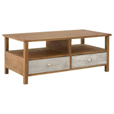 Brown Rectangular Storage Coffee Table | Shoreditch