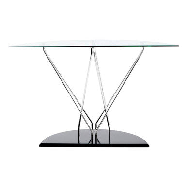 Halo Half Moon Console Table