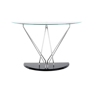 Halo Half Moon Console Table