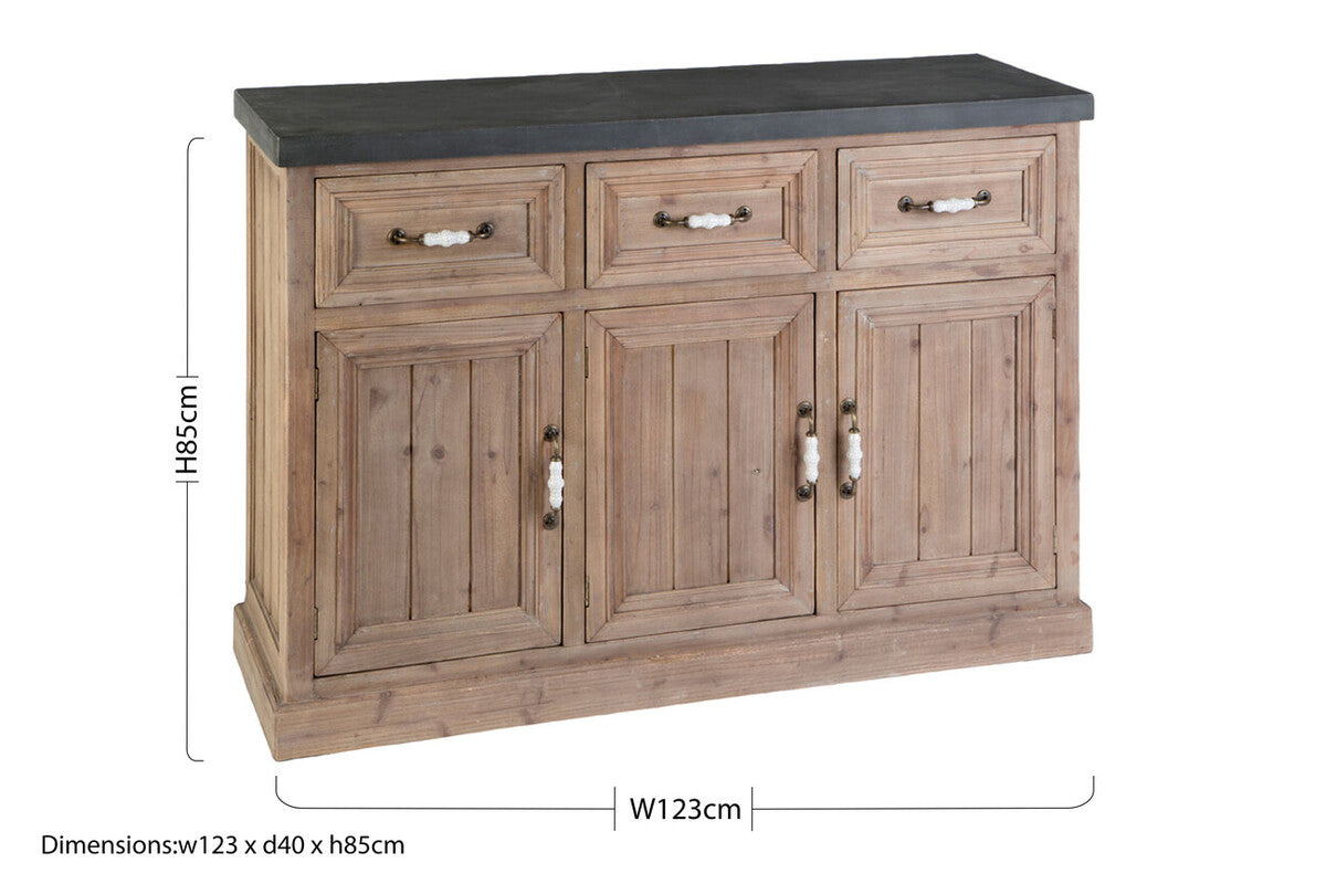 Wooden Sideboard | Pompeii