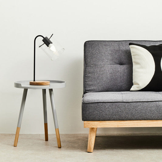 Viborg Grey Small Round Side Table