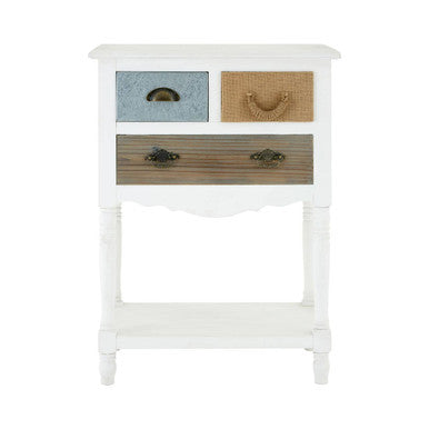 Weymouth 3 Drawer Unit With Shelf