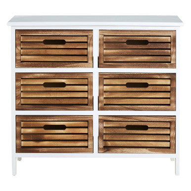 Portsmouth 6 Drawers Unit