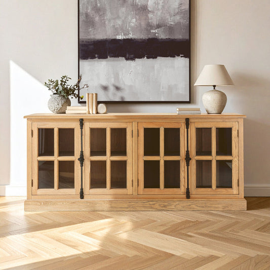 Lyon Oak Wood Sideboard