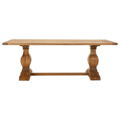 Lyon Oak Wood Dining Table