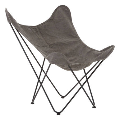 Grey Butterfly Chair | Papillon