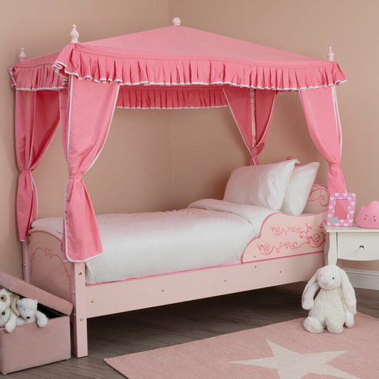 Kids Princess Palace Canopy Bed