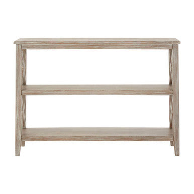 Heritage Natural Two Shelf Bookcase