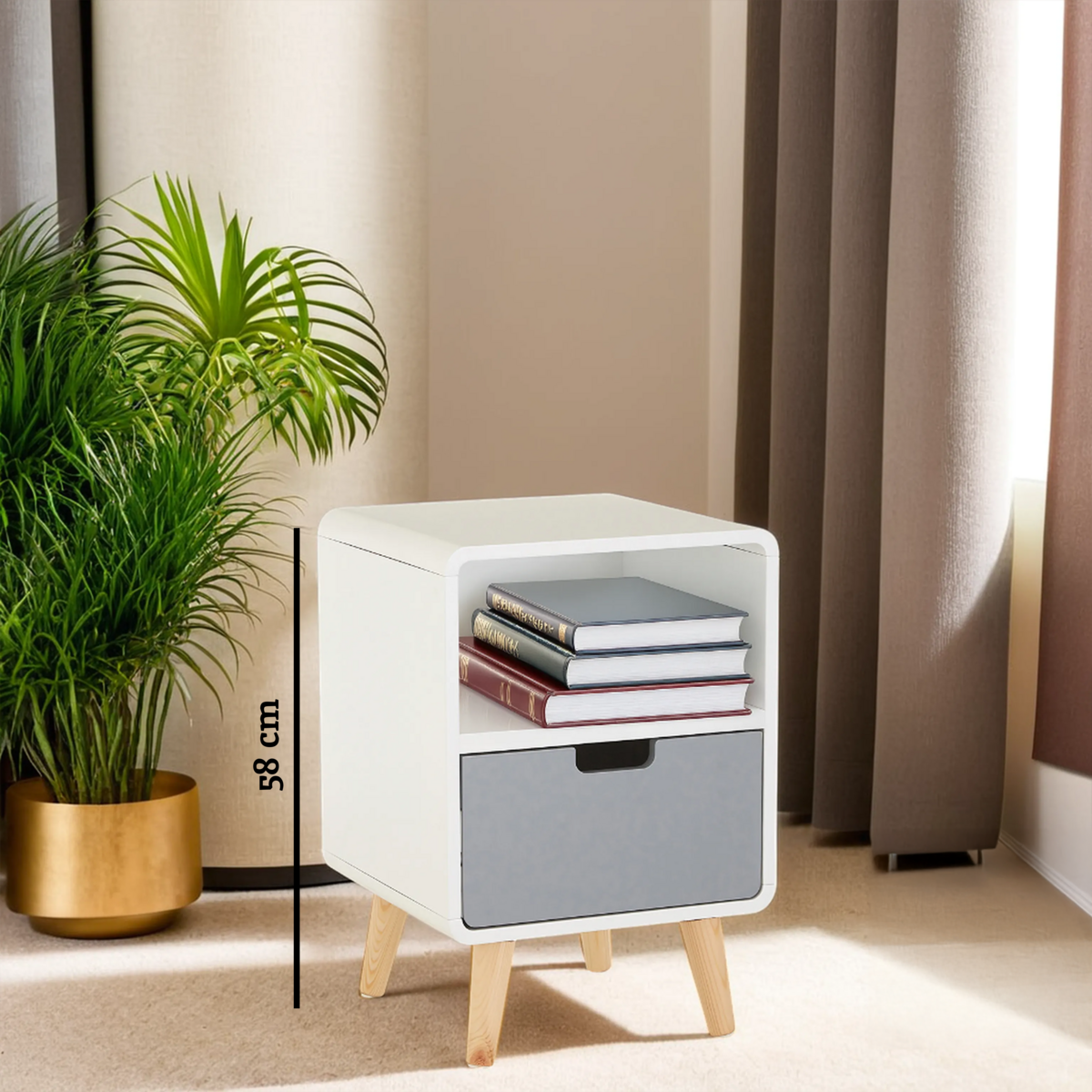 Milo 1 Drawer Cabinet