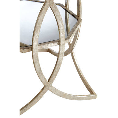 Zariah Cross Design Side Table