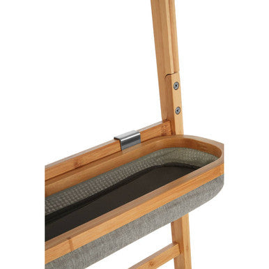 Carrick 5 Tier Towel Rack With Mirror