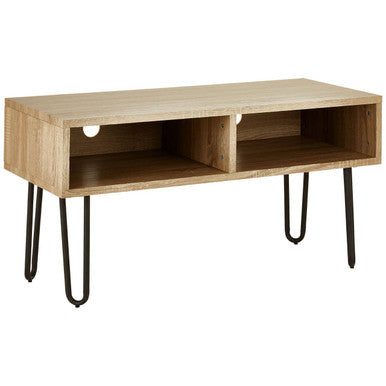 Borough Media Unit With Hairpin Metal Legs