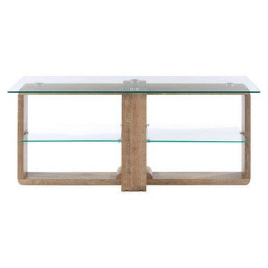 Barton 2 Tier Glass Media Unit