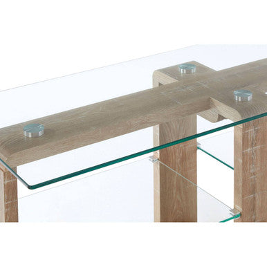 Barton 2 Tier Glass Media Unit