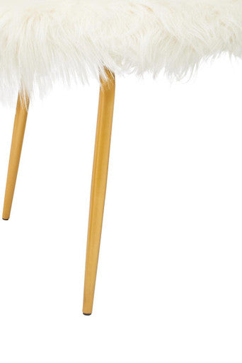 Sofa with Gold Finish Legs, Sienna