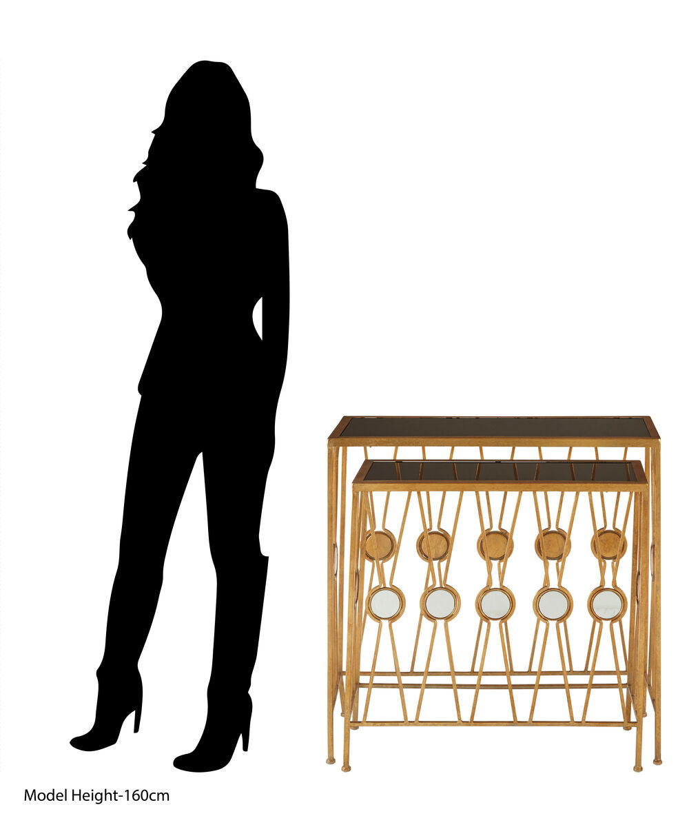 Faiza Set Of 2 Rectangular Console Tables