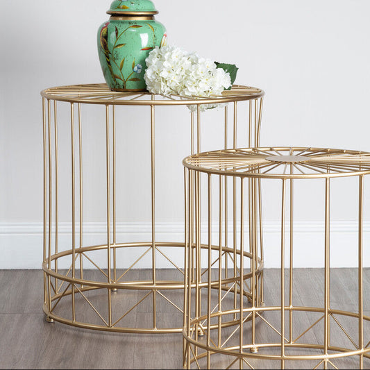 Set Of 2 Lexi Round Side Tables