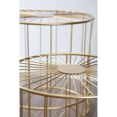 Set Of 2 Lexi Round Side Tables