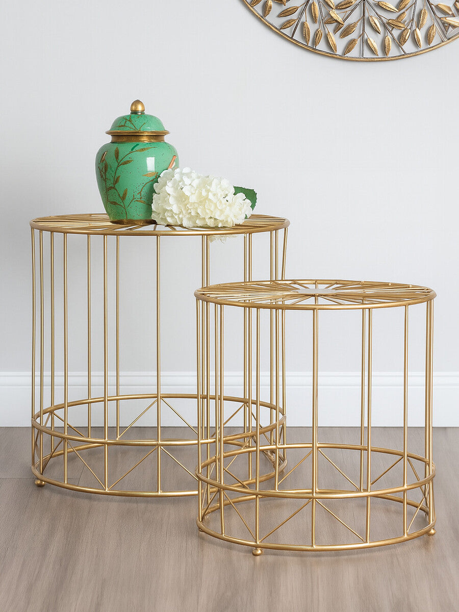 Set Of 2 Lexi Round Side Tables