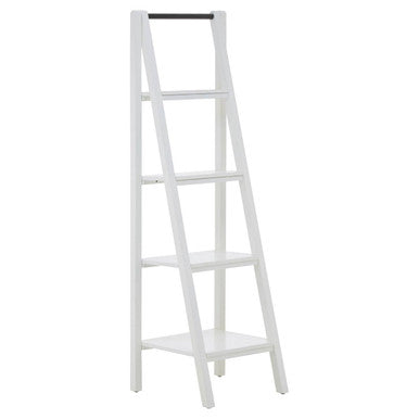 White 4 Tier Shelf Unit | Dayak