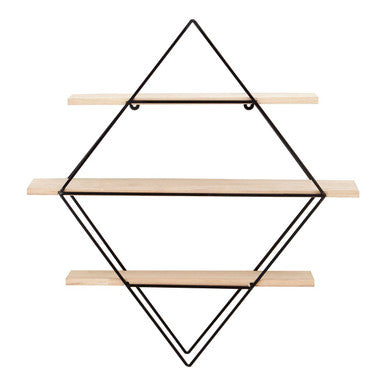 Brixton 3 Tier Rhombus Shelves