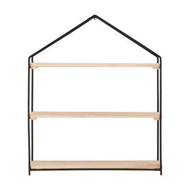 3 Tier Wooden Wall Shelves | Brixton