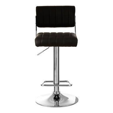Stockholm Black Channel Design Seat Bar Stool